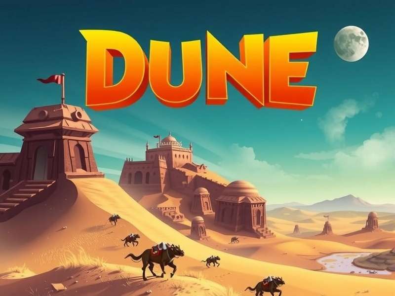 Dune game expansion screenshot showing new Deep Desert region