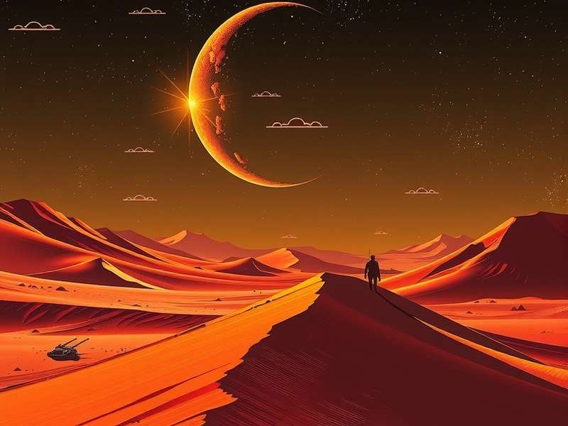 Fremen warriors inside a hidden sietch cavern on Arrakis