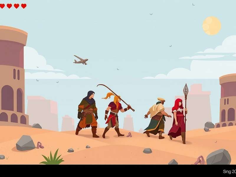 Paul Atreides character model in Dune game with blue eyes and stillsuit