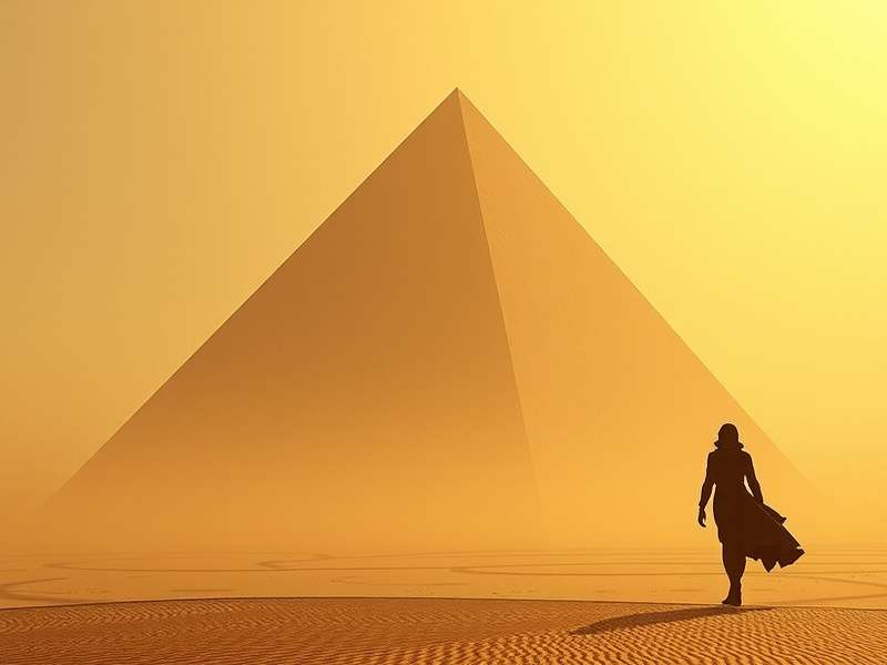 Concept art for Dune Messiah movie showing Paul Atreides on the throne with Chani and Irulan