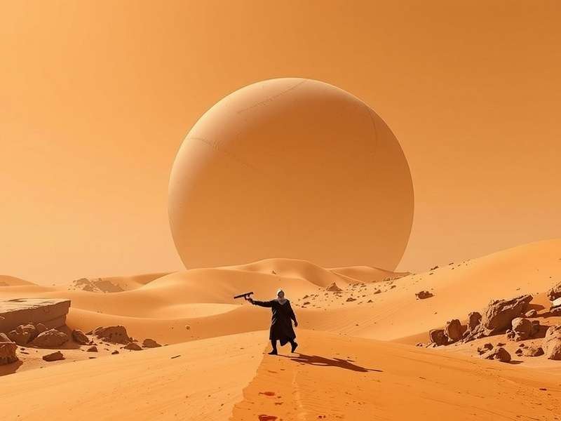 Dune game running on Xbox Series X showcasing vast desert landscapes and detailed character models