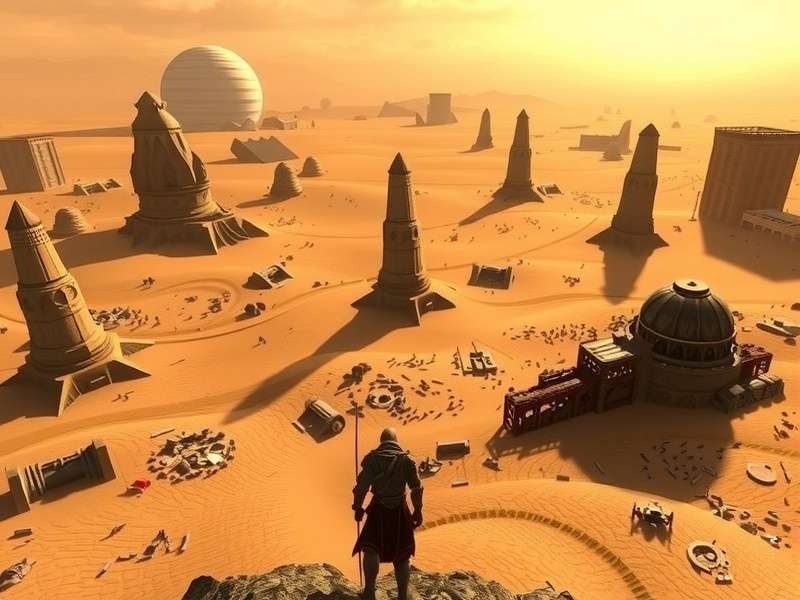 Dune Game Xbox 360 gameplay screenshot showing battles on Arrakis