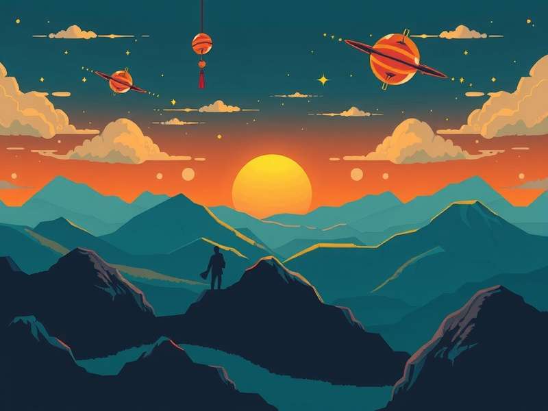 A player character navigating the dunes at night under twin moons, holding a glowing vial