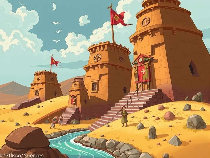 Diagram showing safe and unsafe movement patterns on dunes relative to sandworm detection