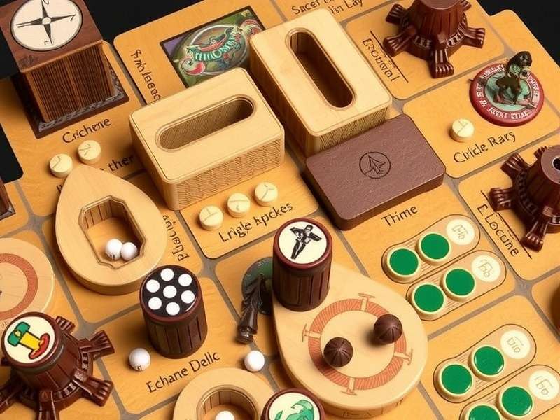 Dune board game setup with factions and units on the map of Arrakis