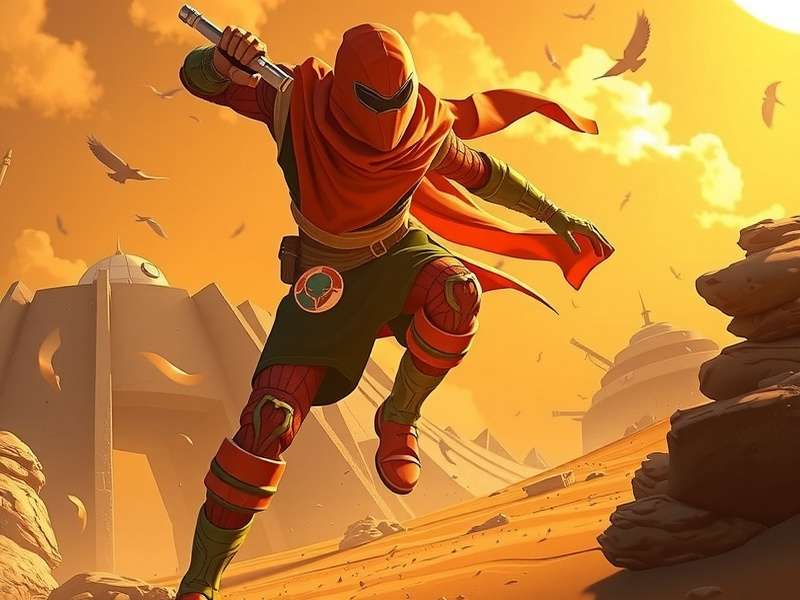 Dune Game Xbox Series X gameplay screenshot showing a character riding a sandworm on Arrakis