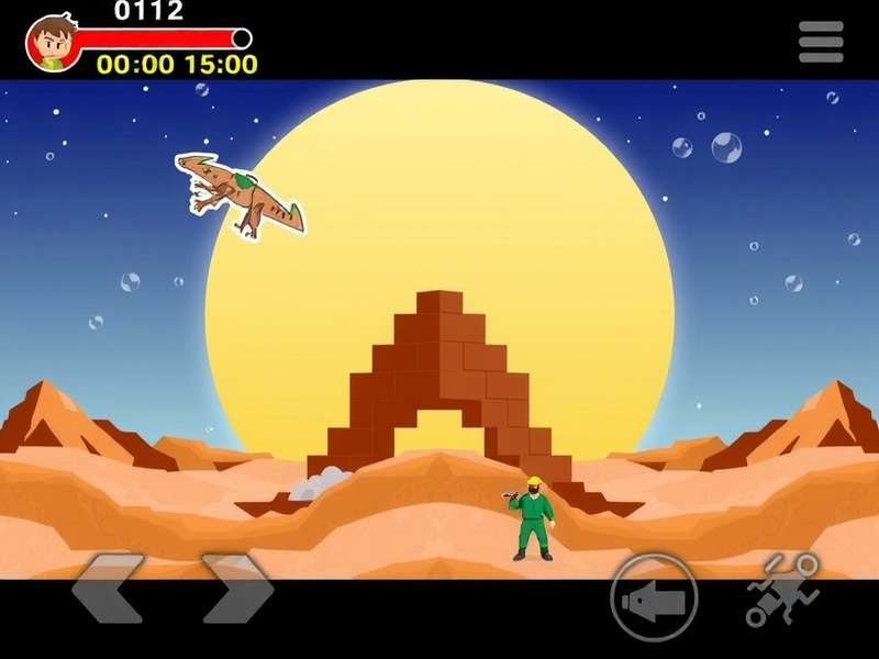 Dune 1992 Game running on Android smartphone with Harkonnen interface visible