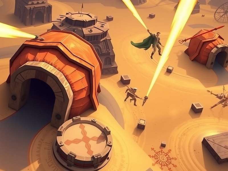 Strategic map of Arrakis showing spice fields and sietch locations