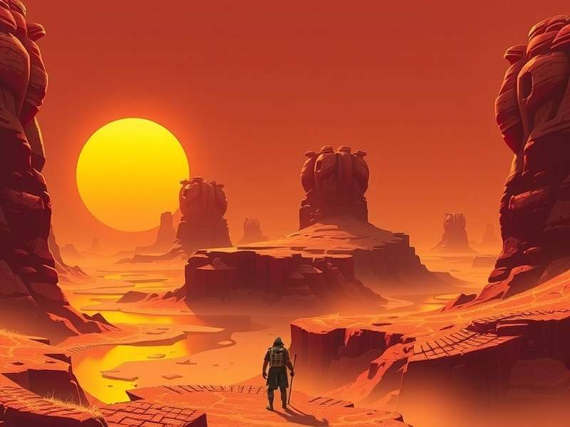 Dune M gameplay screenshot showing desert battles