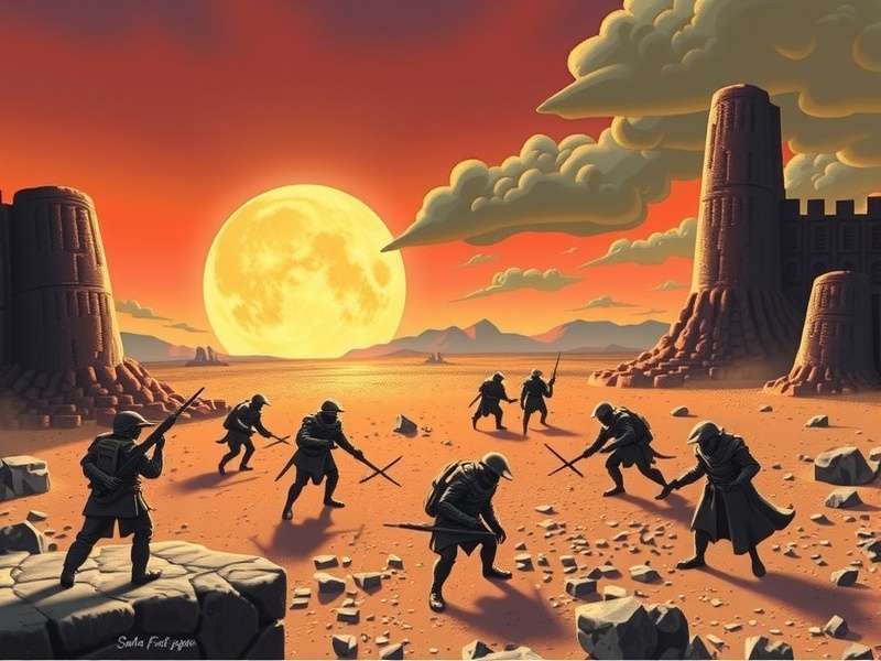 Comparison chart of Dune 1992 game units across three factions