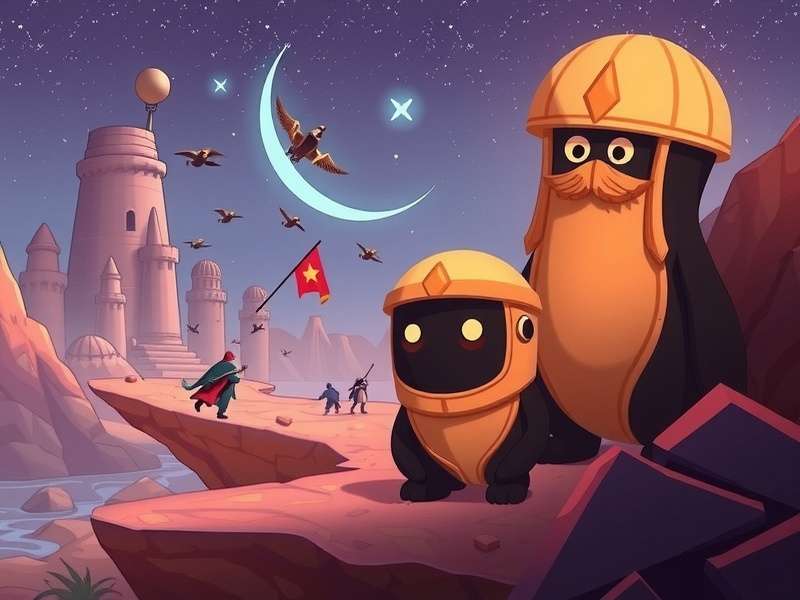 Dune Game Mobile gameplay screenshot showing spice harvesting on Arrakis