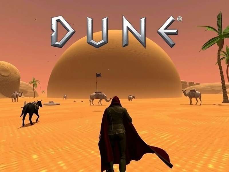 Dune Gameplay Part 1 screenshot showing desert landscape and characters