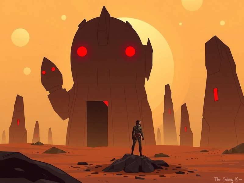 A massive sandworm emerges from the dunes during a Fremen raid in Dune Part Two