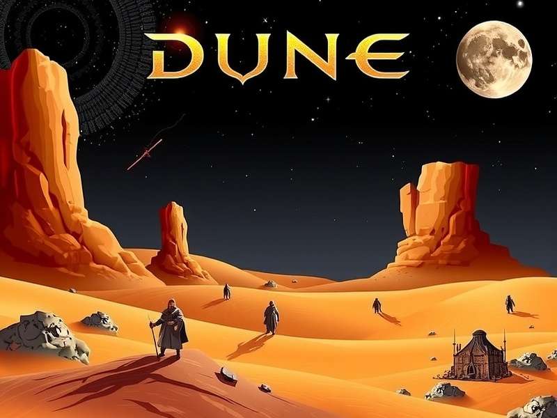 Dune Game base building interface with wind traps and stillsuit upgrades