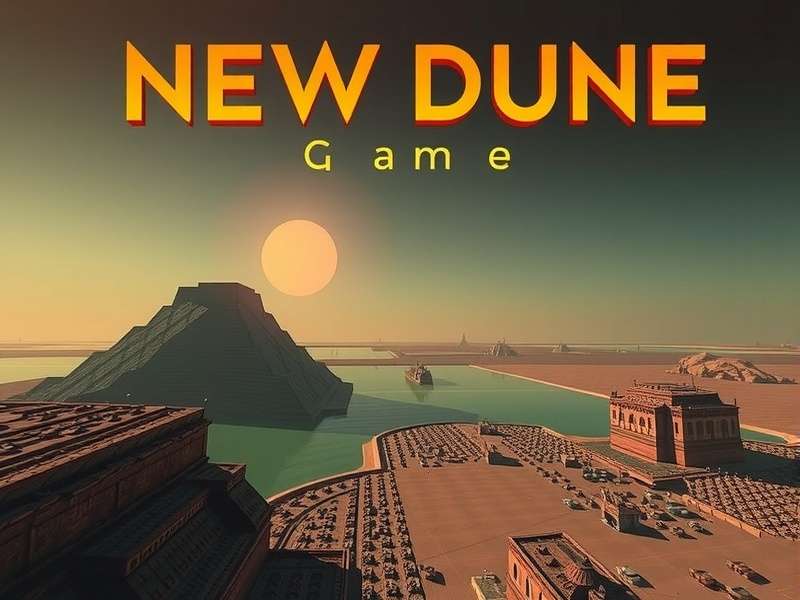 New Dune Game Review — Arrakis landscape with sandworms and ornithopters