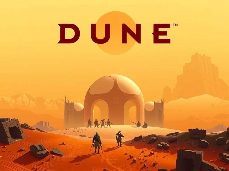 Dune Game Reddit community fan art — House Atreides banner